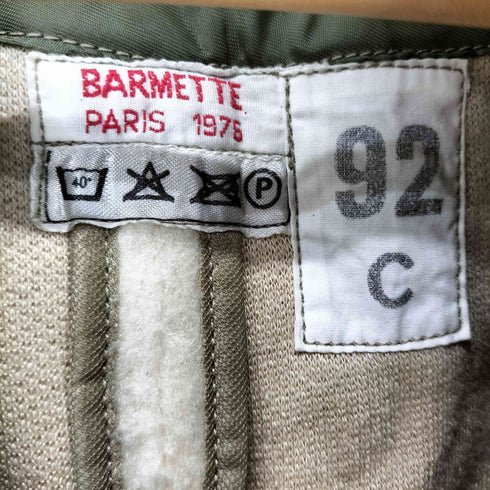 BARMETTE ライナー付きトレンチコート メンズ 92C
