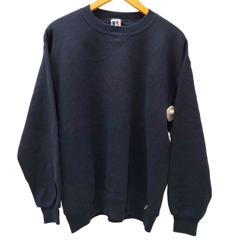 ラッセルアスレチック RUSSELL ATHLETIC 90S USA製 前Vガゼット 裏起毛 ブランク スウェット メンズ import:XL