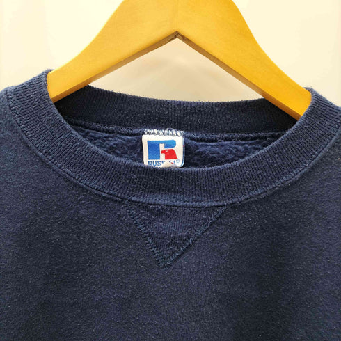 ラッセルアスレチック RUSSELL ATHLETIC 90S USA製 前Vガゼット 裏起毛 ブランク スウェット メンズ import:XL