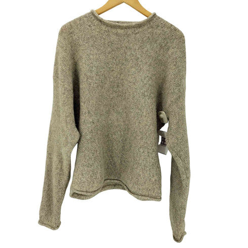 ウールリッチ WOOLRICH メランジ ロールネック ウール ナイロン ニット セーター レディース import:L