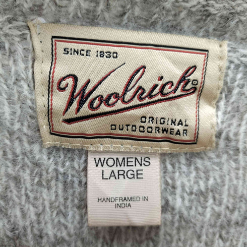 ウールリッチ WOOLRICH メランジ ロールネック ウール ナイロン ニット セーター レディース import:L