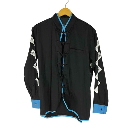 パンクドランカーズ PUNK DRUNKERS L/S お札 チャイナデザインシャツ メンズ JPN:M