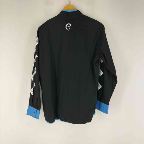 パンクドランカーズ PUNK DRUNKERS L/S お札 チャイナデザインシャツ メンズ JPN:M