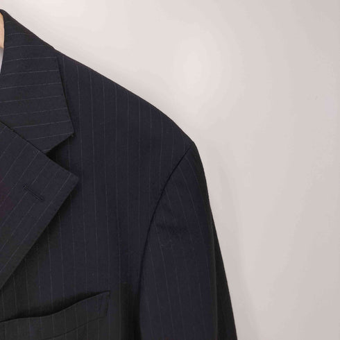 エルメネジルドゼニア Ermenegildo Zegna 3bストライプテーラードジャケット メンズ JPN:52