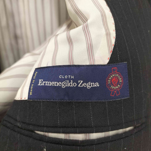 エルメネジルドゼニア Ermenegildo Zegna 3bストライプテーラードジャケット メンズ JPN:52