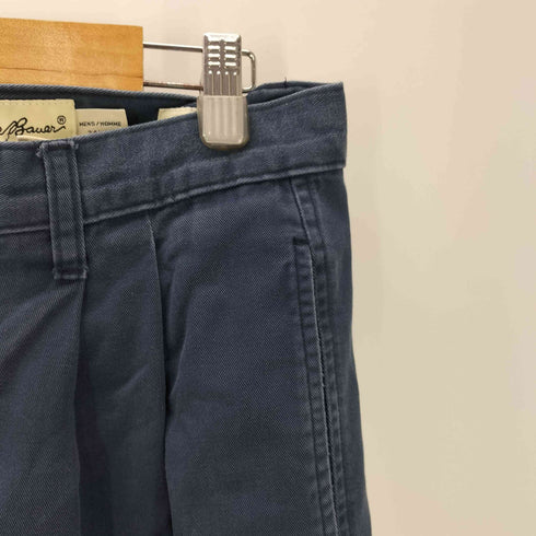 エディーバウアー Eddie Bauer 90-00S 白タグ Relaxed Fit 2タック コットンツイル ワイド テーパード チノ スラックス パンツ メンズ 34×30