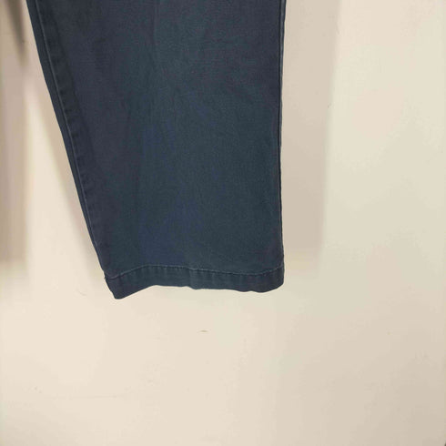 エディーバウアー Eddie Bauer 90-00S 白タグ Relaxed Fit 2タック コットンツイル ワイド テーパード チノ スラックス パンツ メンズ 34×30