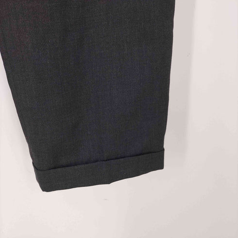 TT & COMPANY カナダ製 3タック ウール スラックス パンツ 裾ダブル メンズ 34