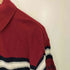 ノーティカ NAUTICA ボーダー柄 長袖ポロシャツ 鹿の子 メンズ import:M