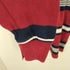 ノーティカ NAUTICA ボーダー柄 長袖ポロシャツ 鹿の子 メンズ import:M