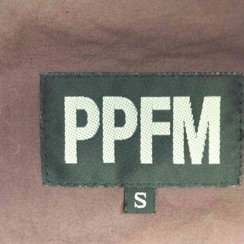 ピーピーエフエム PPFM 切替デザインジップアップジャケット メンズ import:S