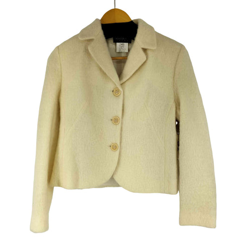 パトリツィアペペ PATRIZIA PEPE MADE IN ITALY モヘア混 ウールテーラードジャケット レディース EUR:42