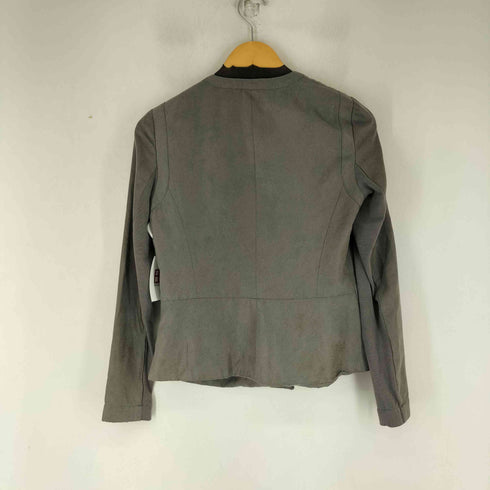 ダナキャランニューヨークジーンズ DKNY JEANS ノーカラーライダースジャケット レディース import:XS