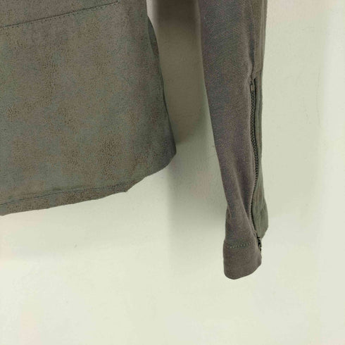 ダナキャランニューヨークジーンズ DKNY JEANS ノーカラーライダースジャケット レディース import:XS