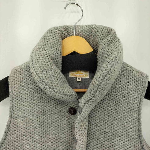 中綿 ジップアップ ベスト メンズ M