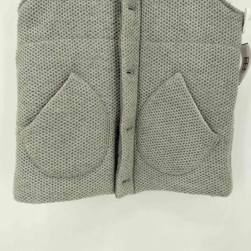 中綿 ジップアップ ベスト メンズ M