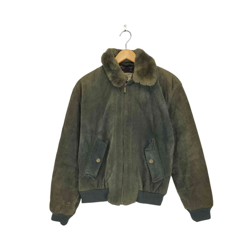 Reporter cow leather MADE IN ITALY カウレザースエードジャケット レディース 160