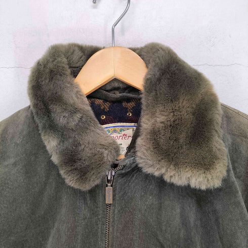 Reporter cow leather MADE IN ITALY カウレザースエードジャケット レディース 160