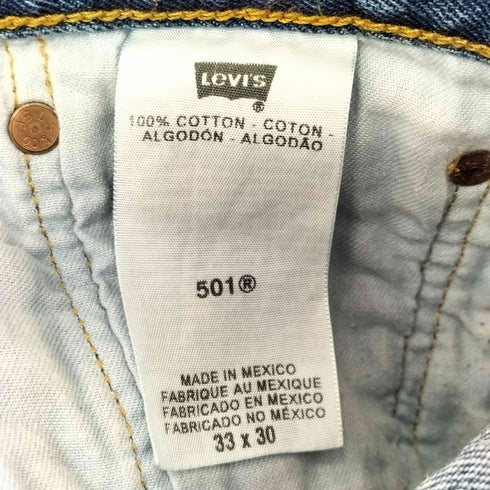 リーバイス Levis 501 ボタンフライ ストレート デニム パンツ メンズ 33