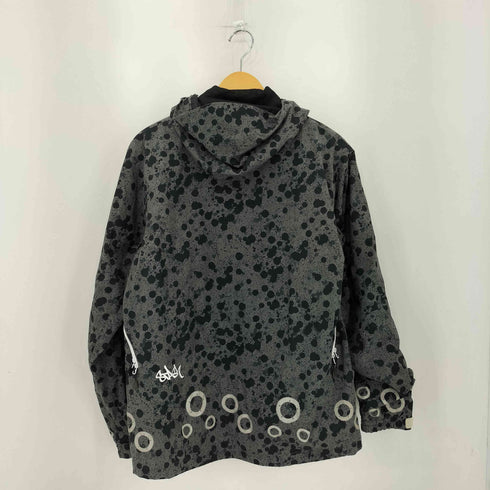 コロンビア Columbia MEDICOM TOY STASH 総柄 ダブルジップ マウンテンパーカー メンズ M