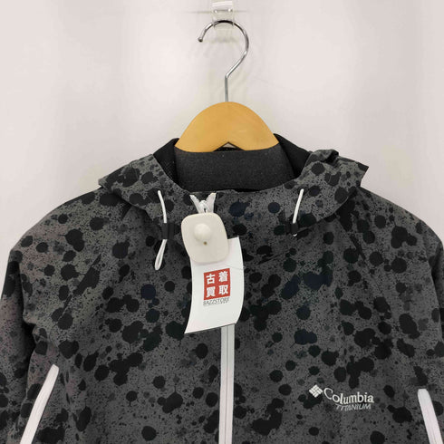 コロンビア Columbia MEDICOM TOY STASH 総柄 ダブルジップ マウンテンパーカー メンズ M