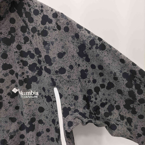 コロンビア Columbia MEDICOM TOY STASH 総柄 ダブルジップ マウンテンパーカー メンズ M