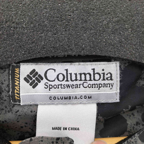 コロンビア Columbia MEDICOM TOY STASH 総柄 ダブルジップ マウンテンパーカー メンズ M