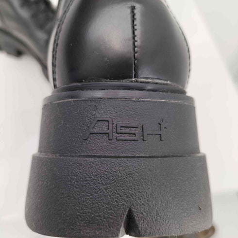アッシュ ASH フルブローグ メダリオン ウイングチップ レースアップ ブーツ レディース JPN:37