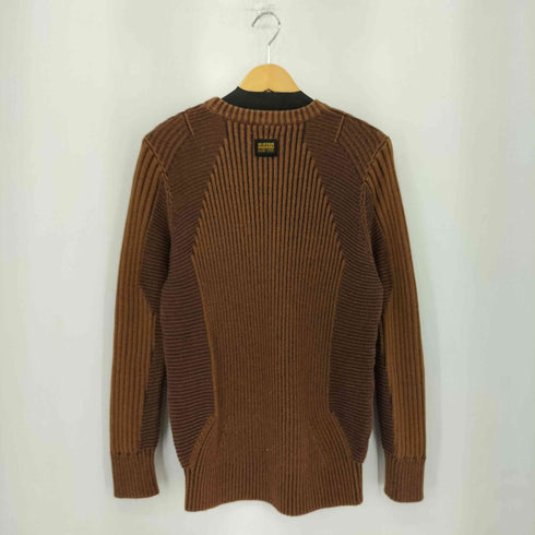 ジースターロー G-STAR RAW コットン アクリル クルーネック ニット メンズ S