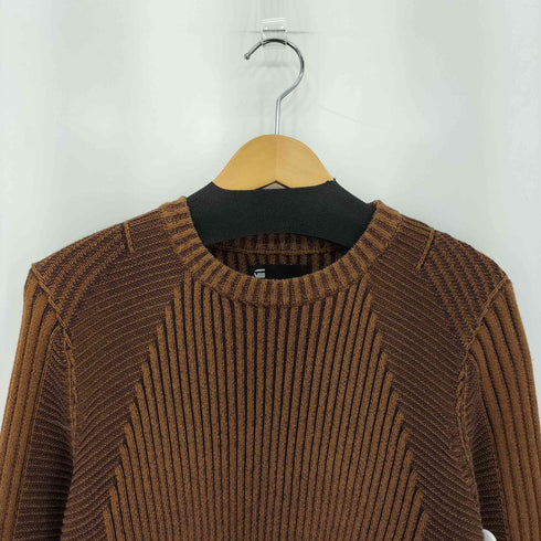 ジースターロー G-STAR RAW コットン アクリル クルーネック ニット メンズ S
