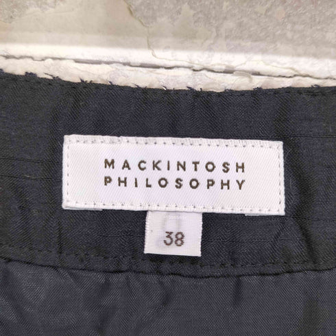 マッキントッシュフィロソフィー MACKINTOSH PHILOSOPHY ツイードスカート レディース 38
