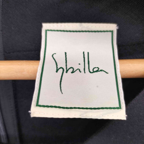 シビラ Sybilla 無地 ウール ワンピース レディース M
