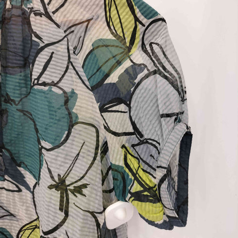 ポールスミス Paul Smith 総柄 半袖 シャツブラウス レディース