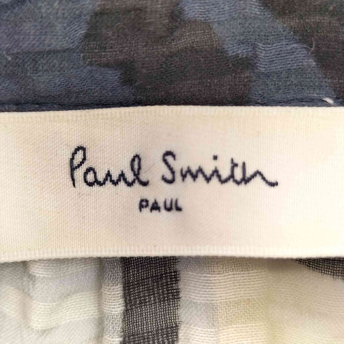 ポールスミス Paul Smith 総柄 半袖 シャツブラウス レディース