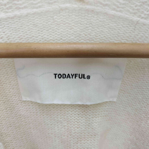 トゥデイフル TODAYFUL vネック ニットワンピース レディース 38