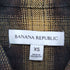 バナナリパブリック BANANA REPUBLIC オンブレチェック バンドカラーワンピース レディース import:XS