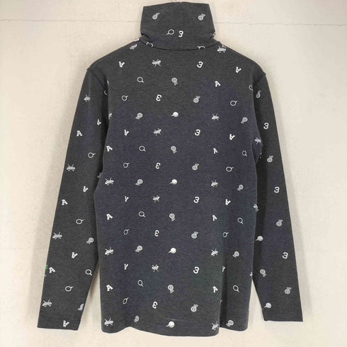 アディダス adidas タートルネックコットンカットソー メンズ S