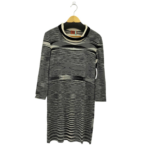 ミッソーニ MISSONI イタリア製 カシミヤシルク ワンピース レディース