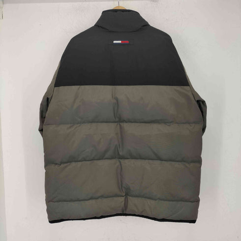 トミーヒルフィガー TOMMY HILFIGER 00S バイカラーダウンジャケット メンズ import:L