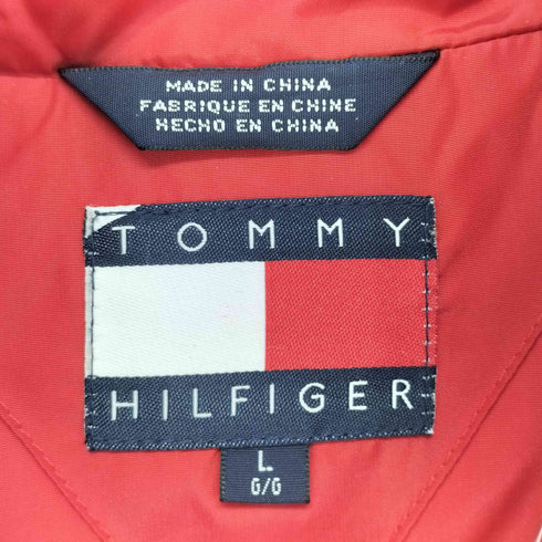 トミーヒルフィガー TOMMY HILFIGER 00S バイカラーダウンジャケット メンズ import:L
