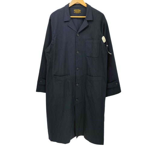 ROYAL KHAKI コットンレーヨン混 ロングワークコート メンズ LARGE