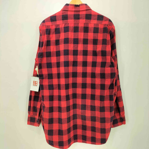 アンユーズド UNUSED Red Check US1042 L/S Shirt チェック柄 ロングスリーブシャツ メンズ JPN:1
