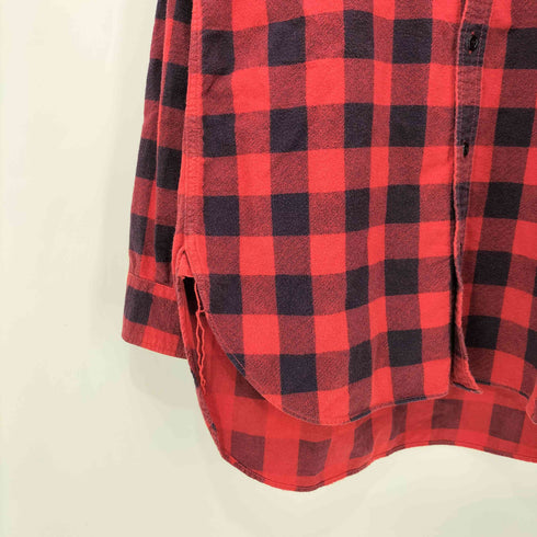 アンユーズド UNUSED Red Check US1042 L/S Shirt チェック柄 ロングスリーブシャツ メンズ JPN:1