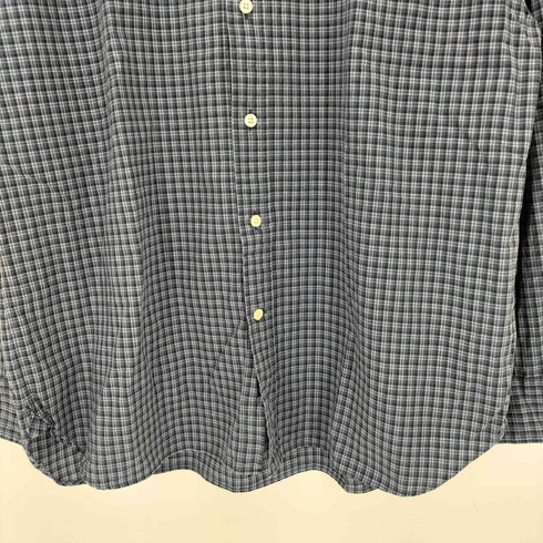 ラルフローレン RALPH LAUREN CLASSIC FIT ポニー刺繍 ボタンダウンチェックシャツ メンズ import:L