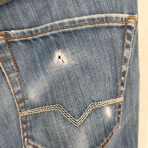 ヒューゴボス HUGO BOSS ダメージ加工 デニムパンツ メンズ
