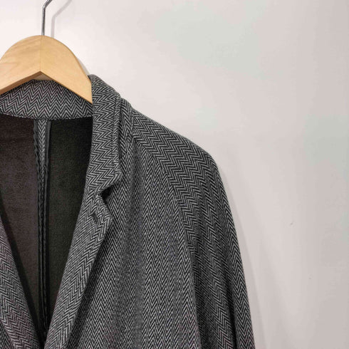 ミハラヤスヒロ MIHARA YASUHIRO 17AW FIT Double Long Chesterfield Coat ダブルロングチェスターコート メンズ JPN:44