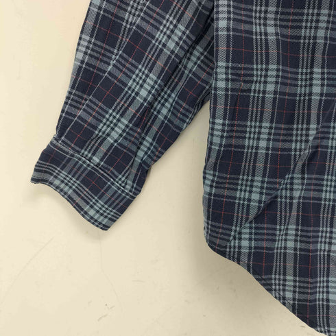 バナナリパブリック BANANA REPUBLIC safari & travel USA製 チェックシャツ メンズ JPN:L