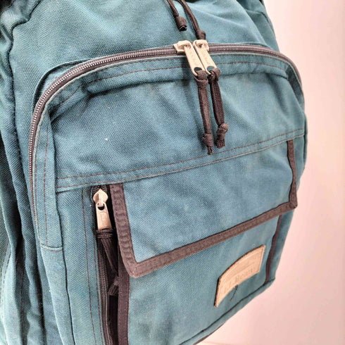 エルエルビーン L.L.Bean 90s USA製 ナイロン ロゴ レザーパッチ バックパック メンズ