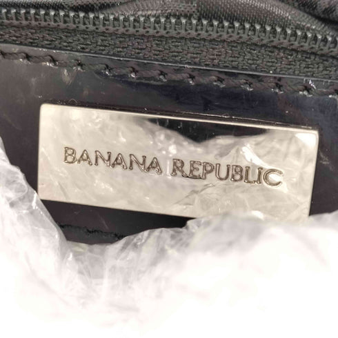 バナナリパブリック BANANA REPUBLIC 総柄 エナメル ワンショルダー バッグ Y2K レディース
