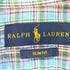 ポロラルフローレン POLO RALPH LAUREN slim fit チェックボタンダウンシャツ メンズ import:M